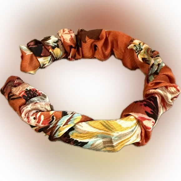 Unbranded Accessories - 🧡🤎💛Floral Twist Headband/NWOT🧡🤎💛